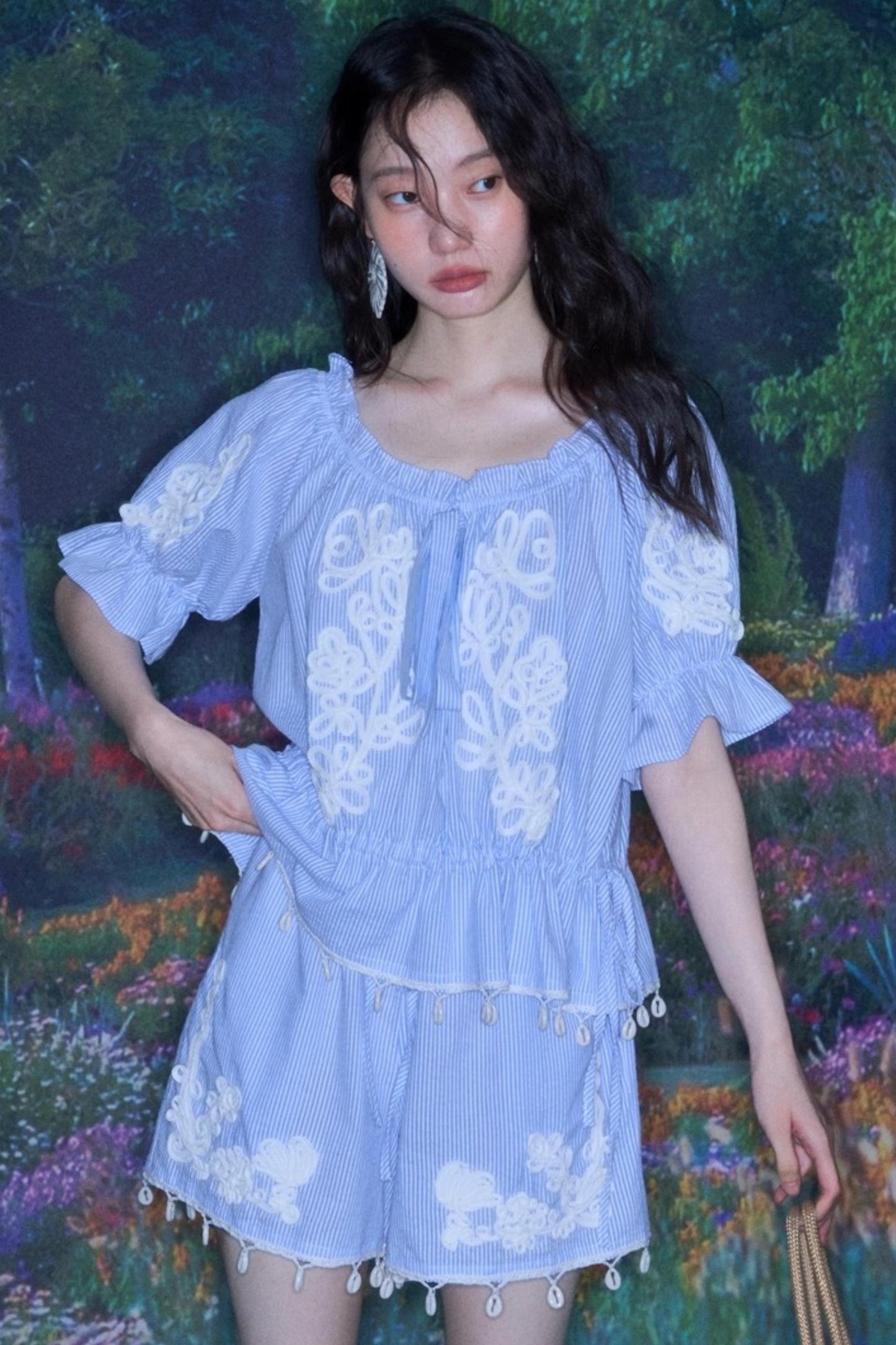 Bloom Embroidered Set-Up