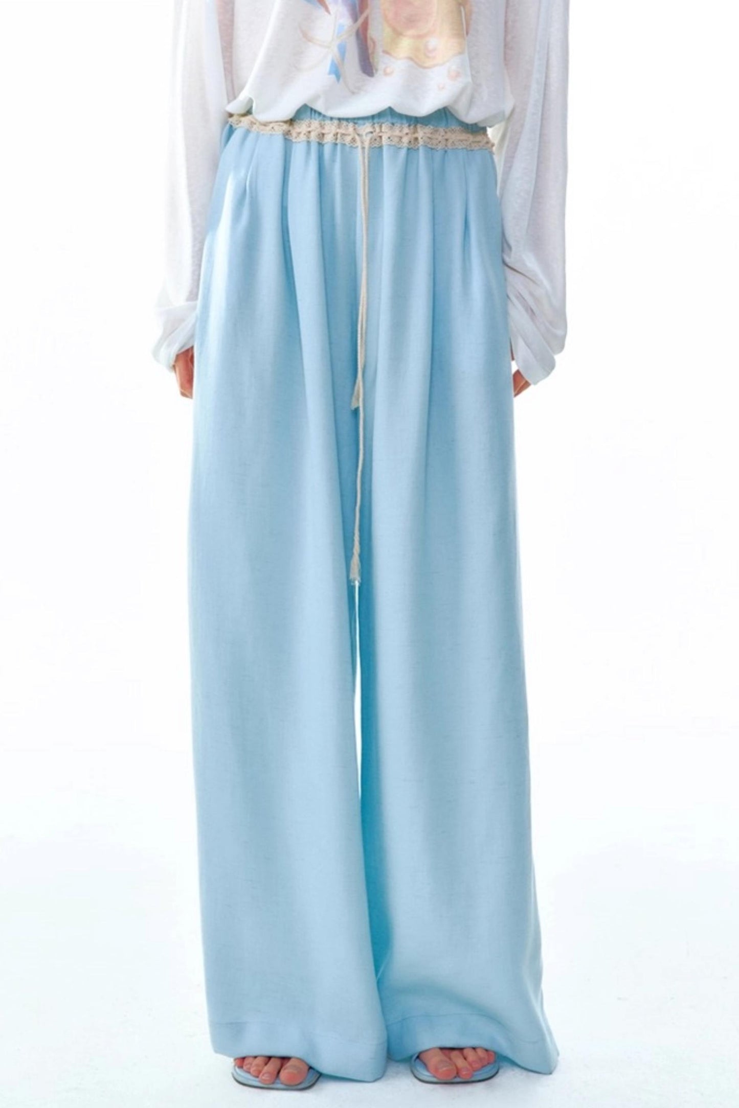 Square Streamer Printed Top