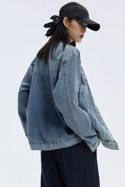 Diamond Blue Denim Jacket