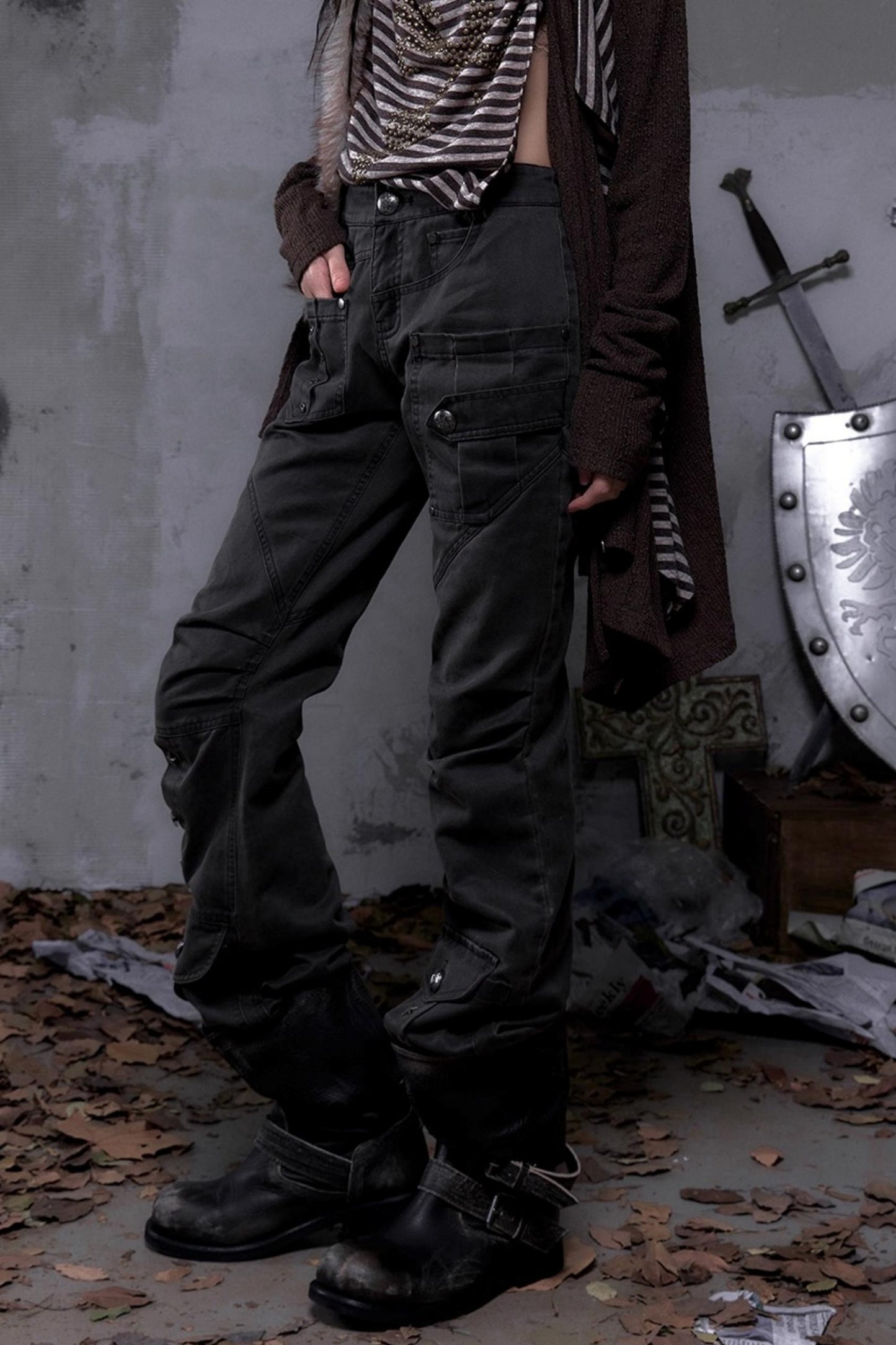 Slimming Leather Pants