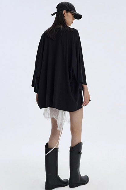 Vintage Car Print Cropped T-Shirt