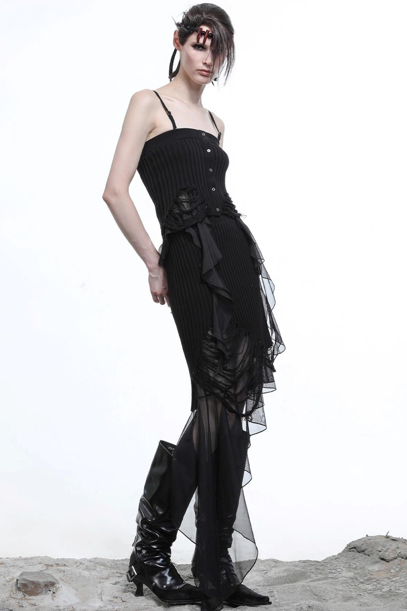 Wasteland Patchwork Knit Camisole