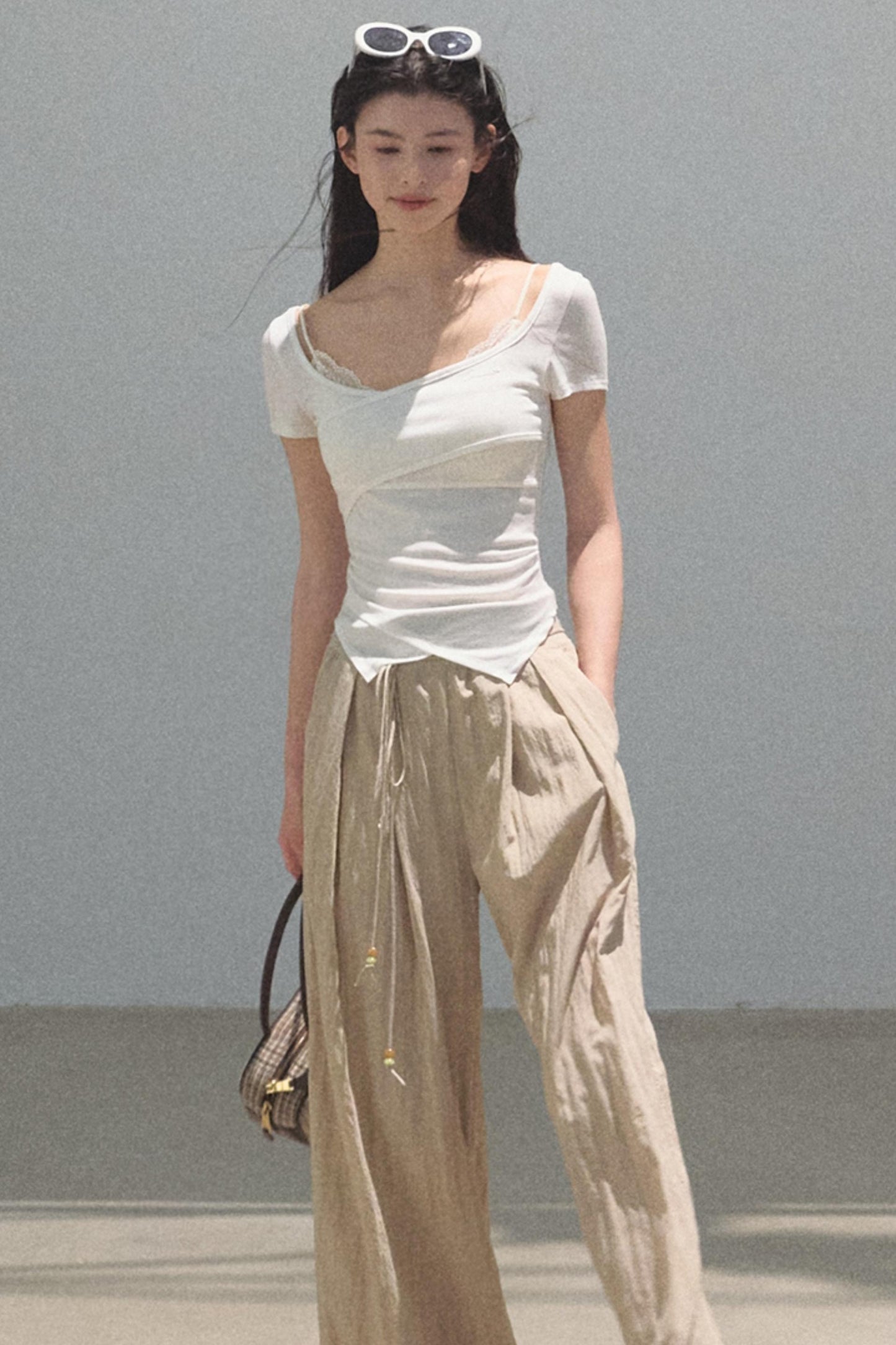 Dewy Square Neck T-Shirt