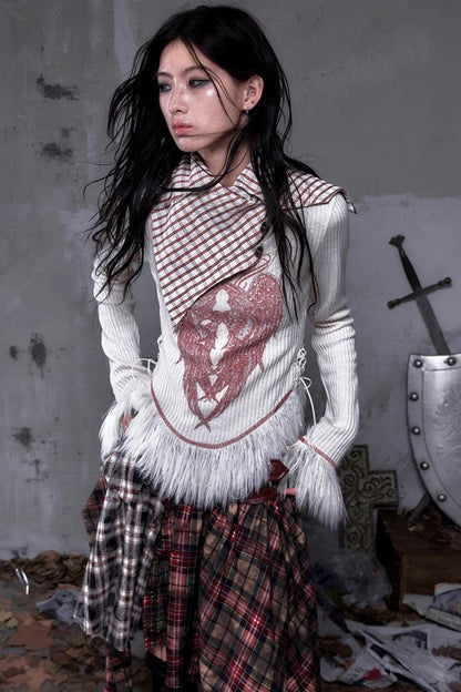 Vintage Christmas Turtleneck Sweater