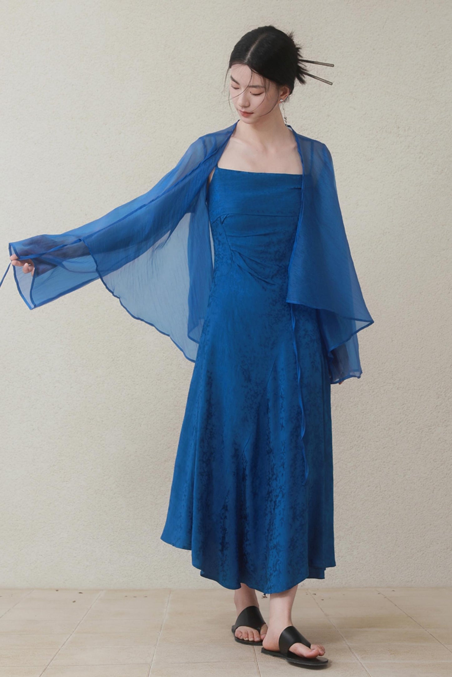 Summer Elegance Halter Dress