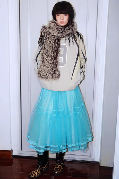 Autumn Retro Long-Sleeved Sweatshirt