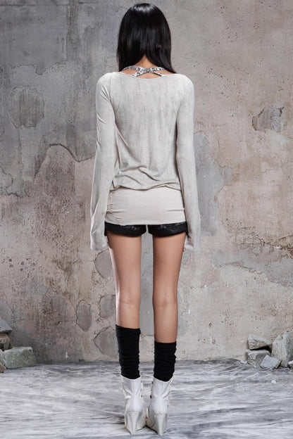 Fake Two-Piece Base Top