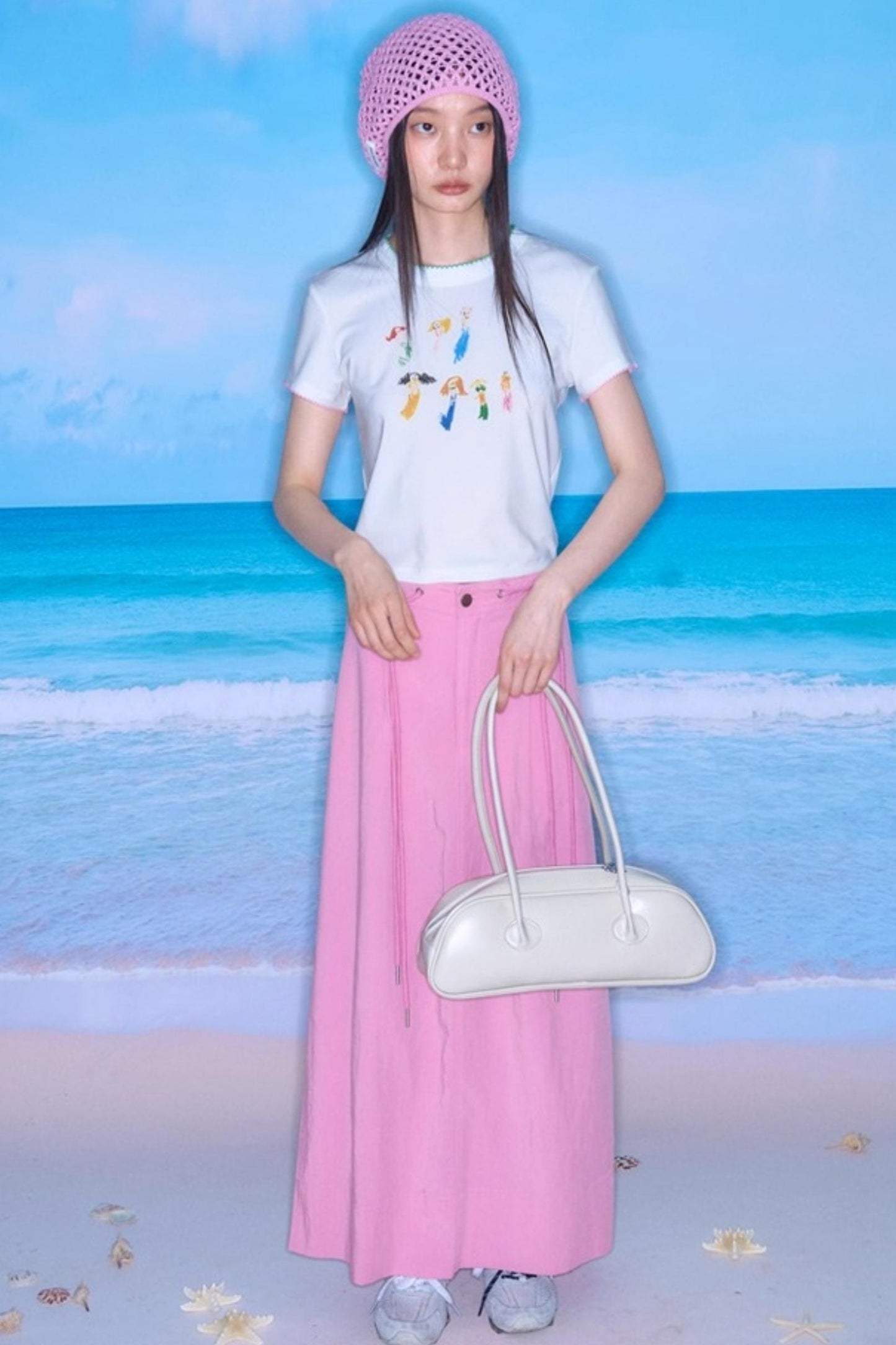 Mermaid Hand-Painted Tee