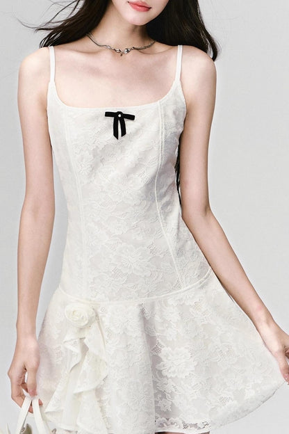 Moon Lace Slip Dress