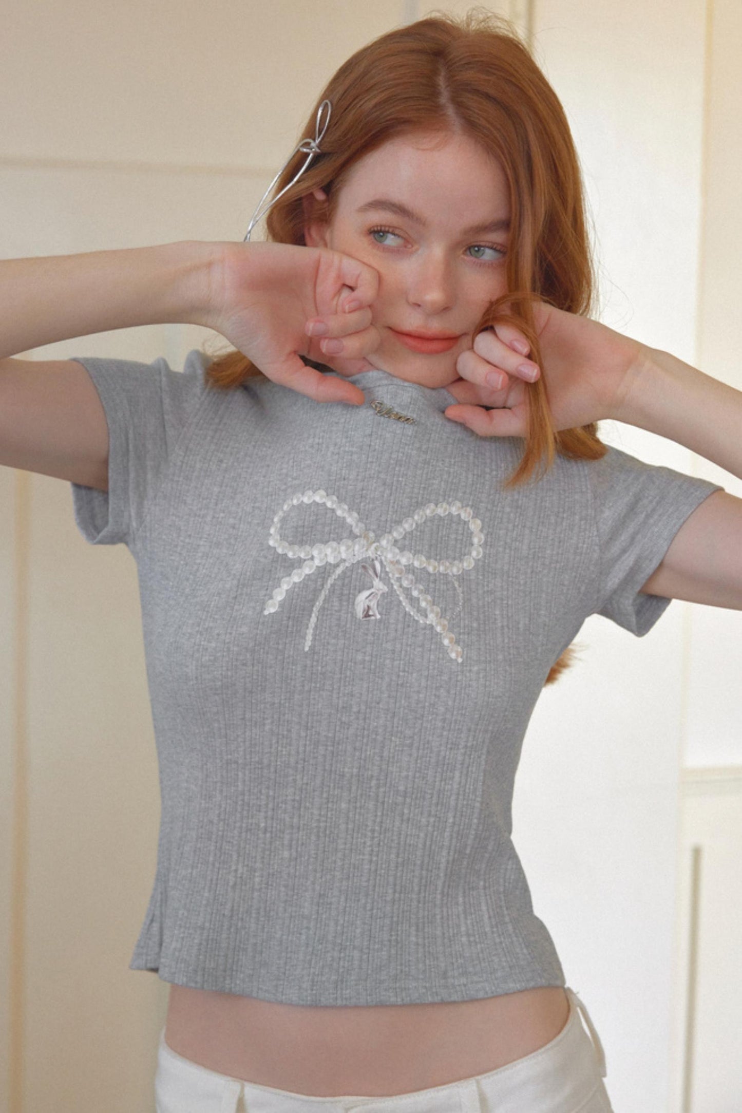 Gray Pearl Tee