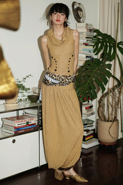 Full Length Silhouette Skirt