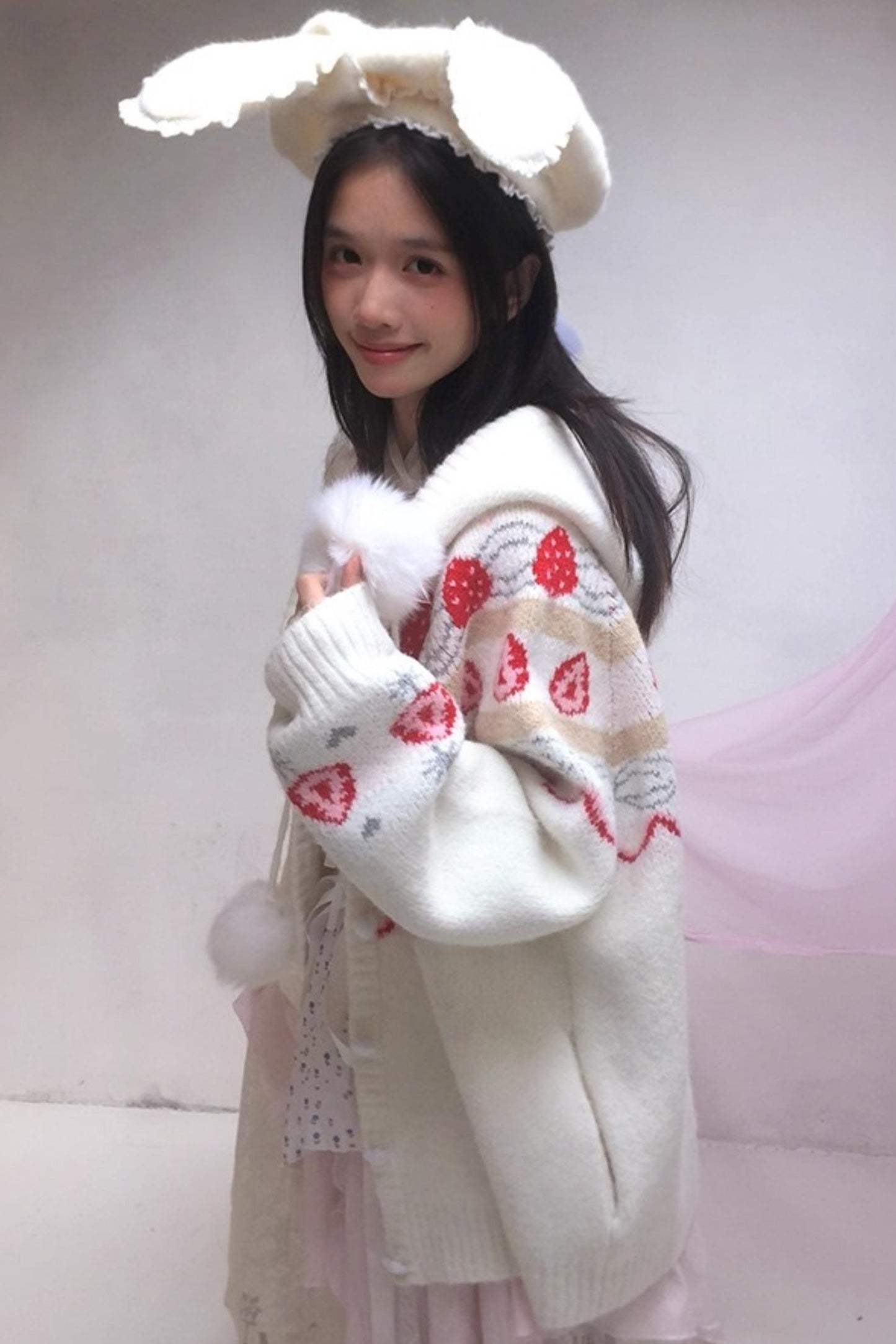 Institute Happy Birthday Lace Beret