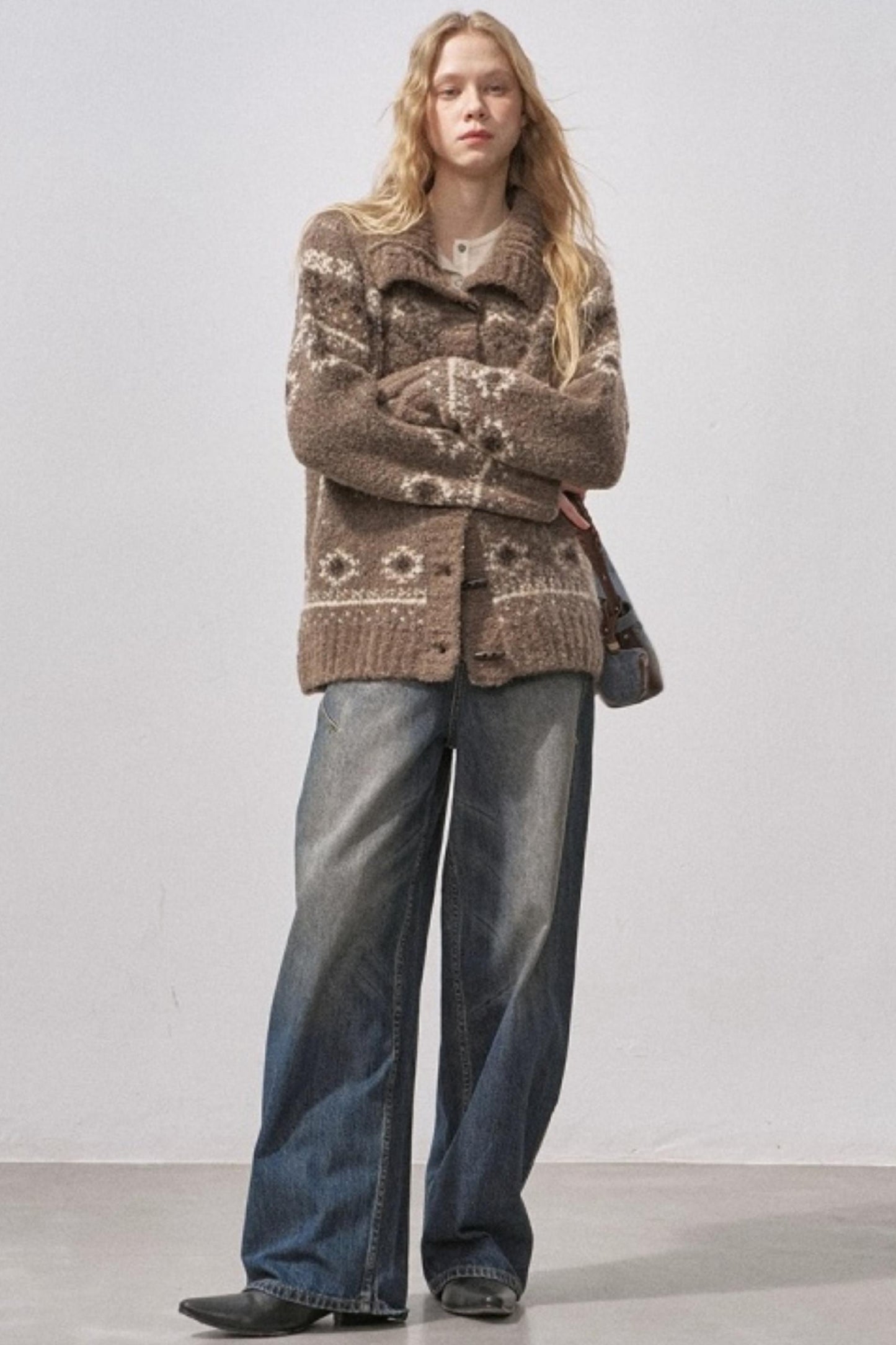 Bird and Pony Knit Cardigan