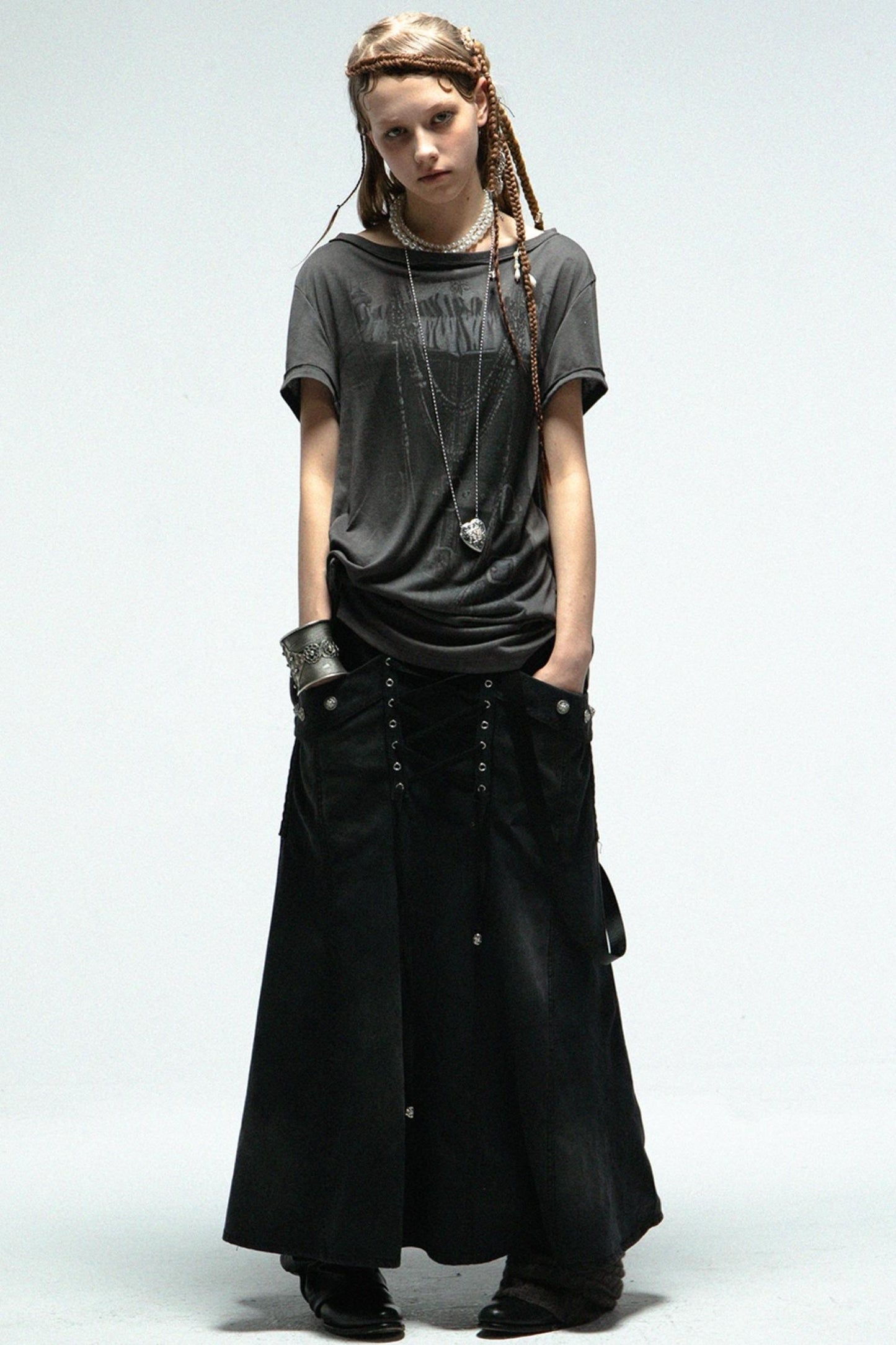 Short Sleeve Button Tee