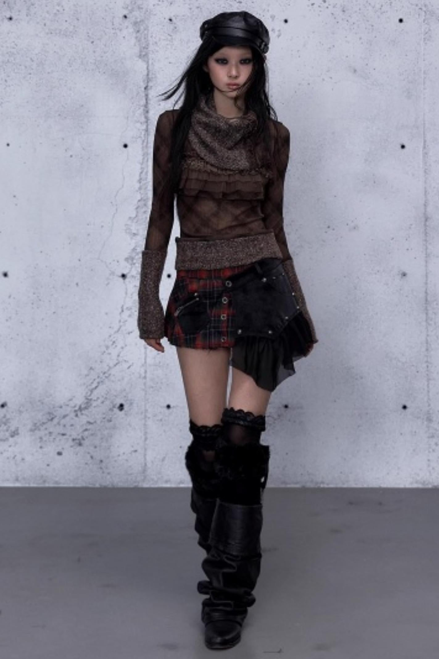 Vintage Retro Wool Knit Sweater