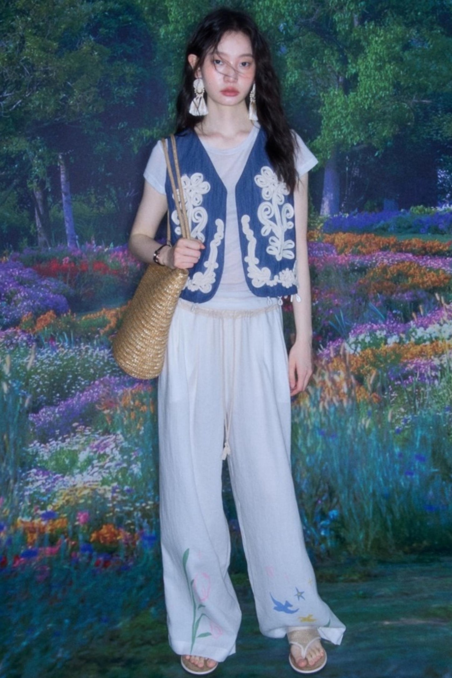 Ethereal Wide-Leg Jeans