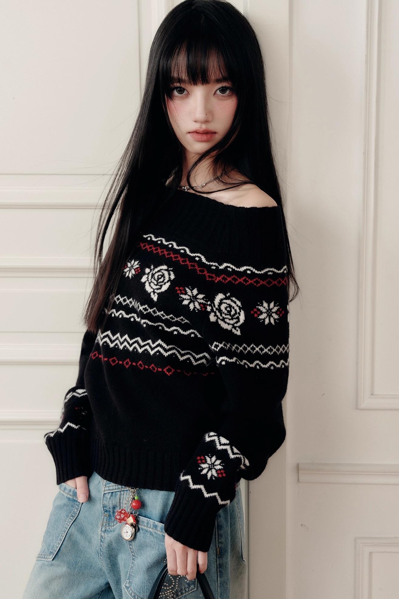 Paris Rose Sweater