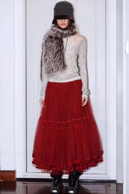 Vintage Acetate Knitted Top