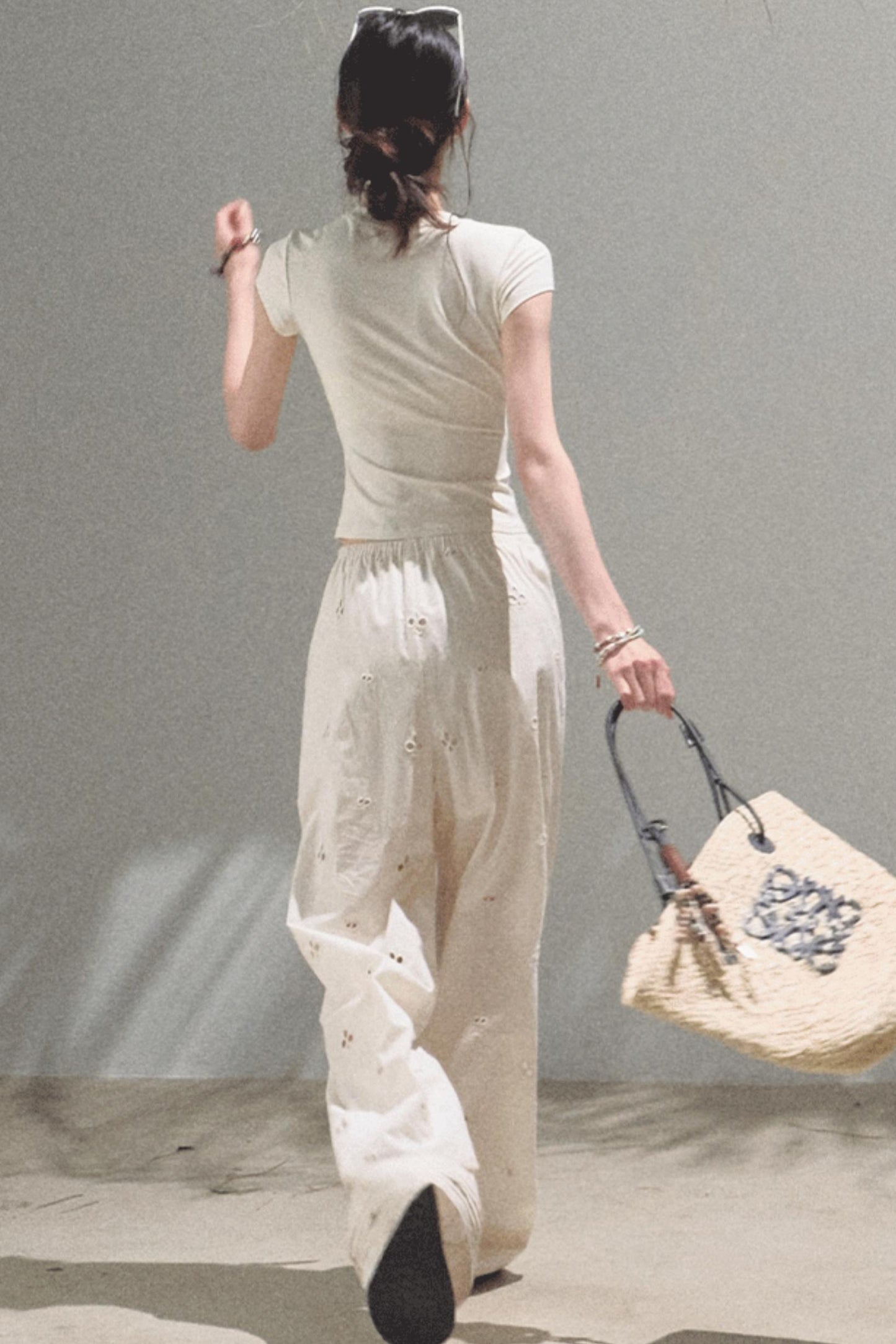 Begonia Bloom Slim Fit T-Shirt