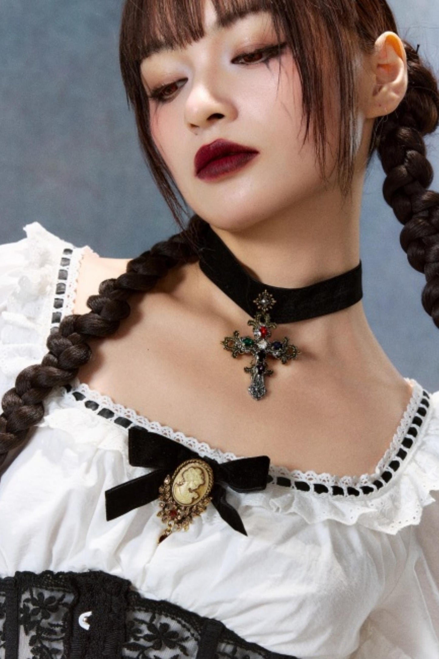 Lace Ghost Ode Dress Set-Up