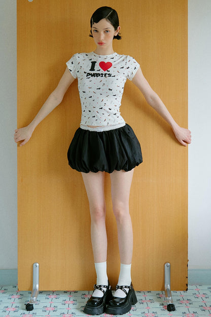 Summer Peplum Shorts