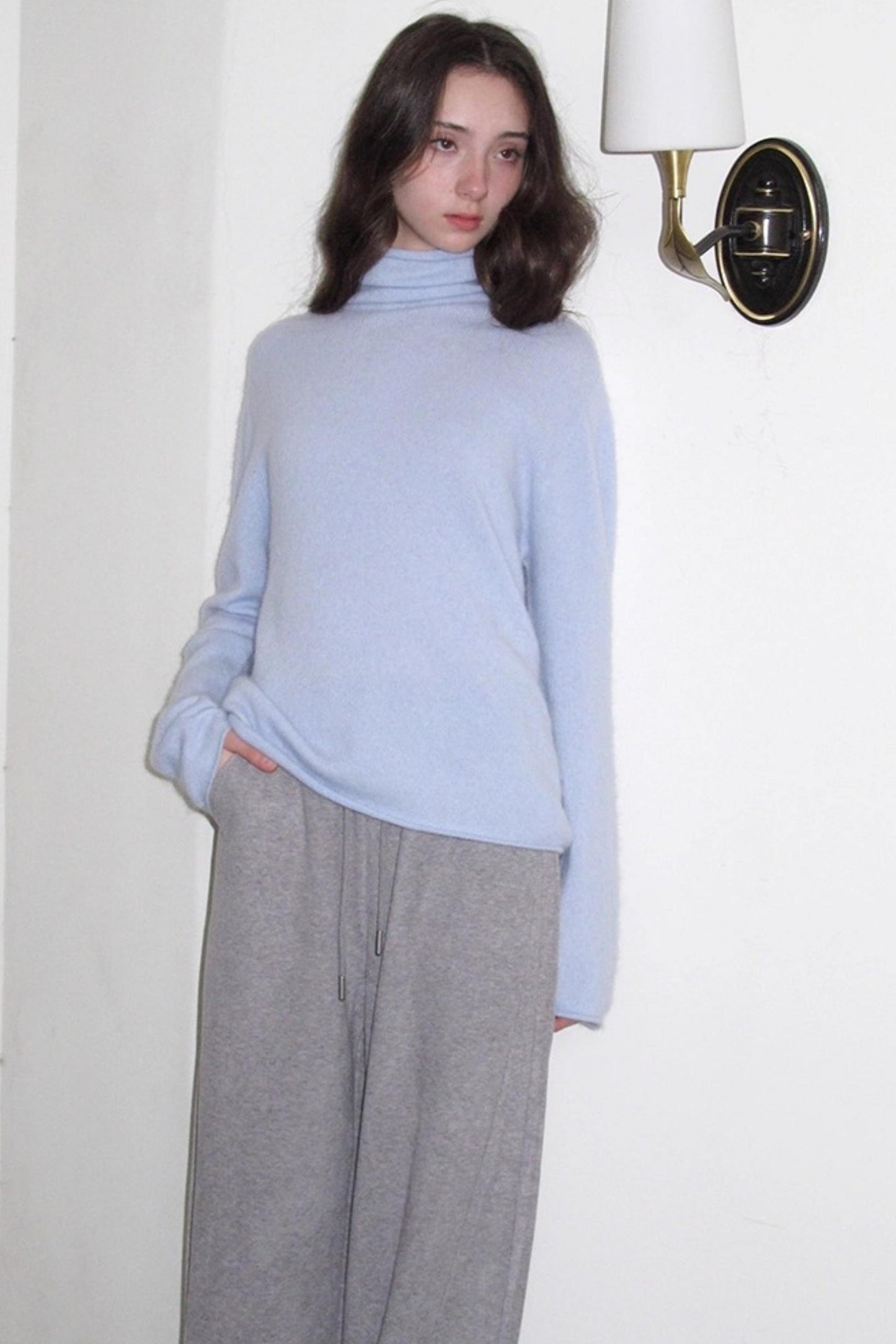 Fleece Mist Knit Pants