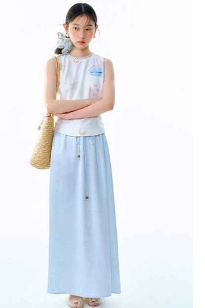 Starfish Pleated Skirt Set-Up