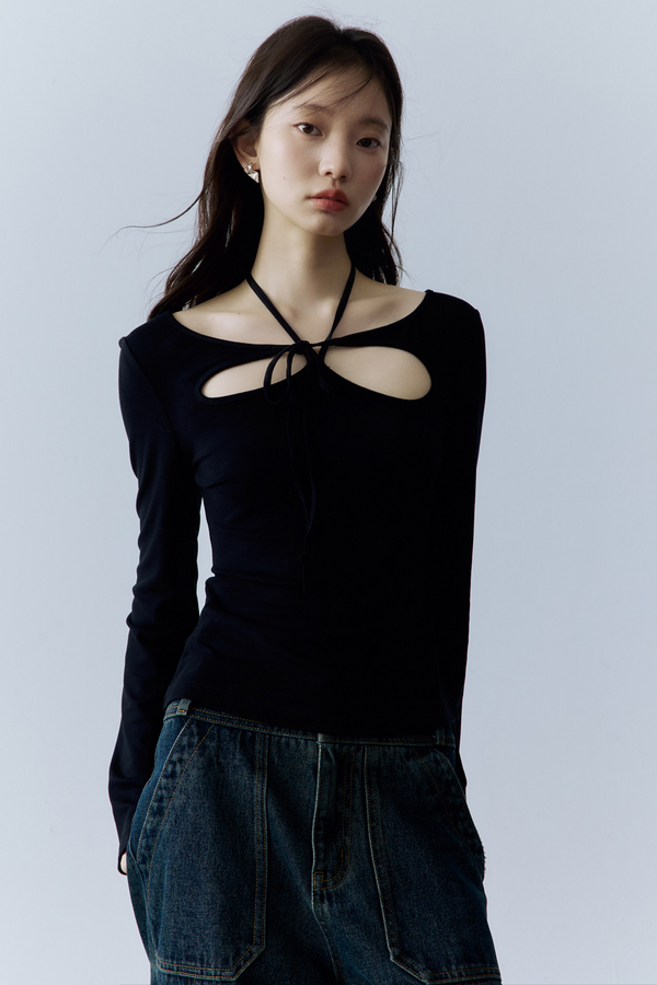 Deconstructed Balletcore Knit Top
