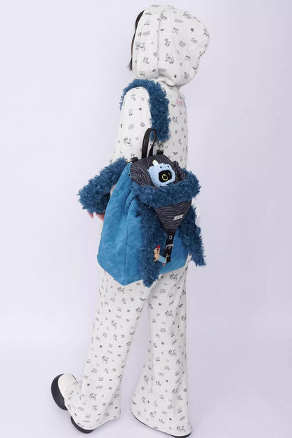 Ear Furry Crossbody Bag