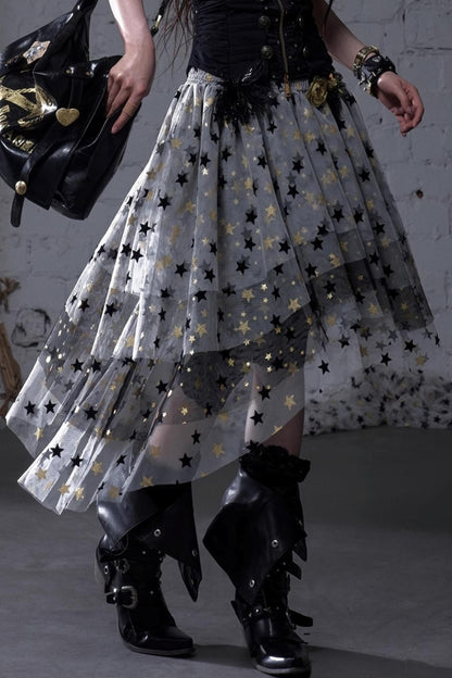 Dreamy Mesh Bustier Gown Dress