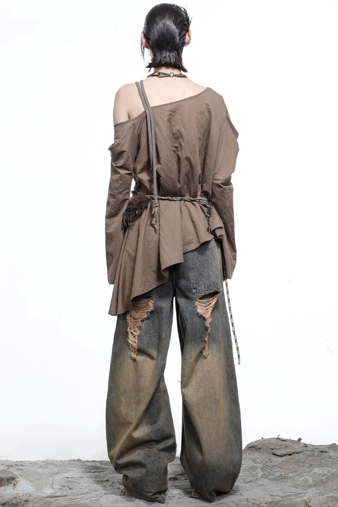 One World Contemplation Long-sleeved T-shirt