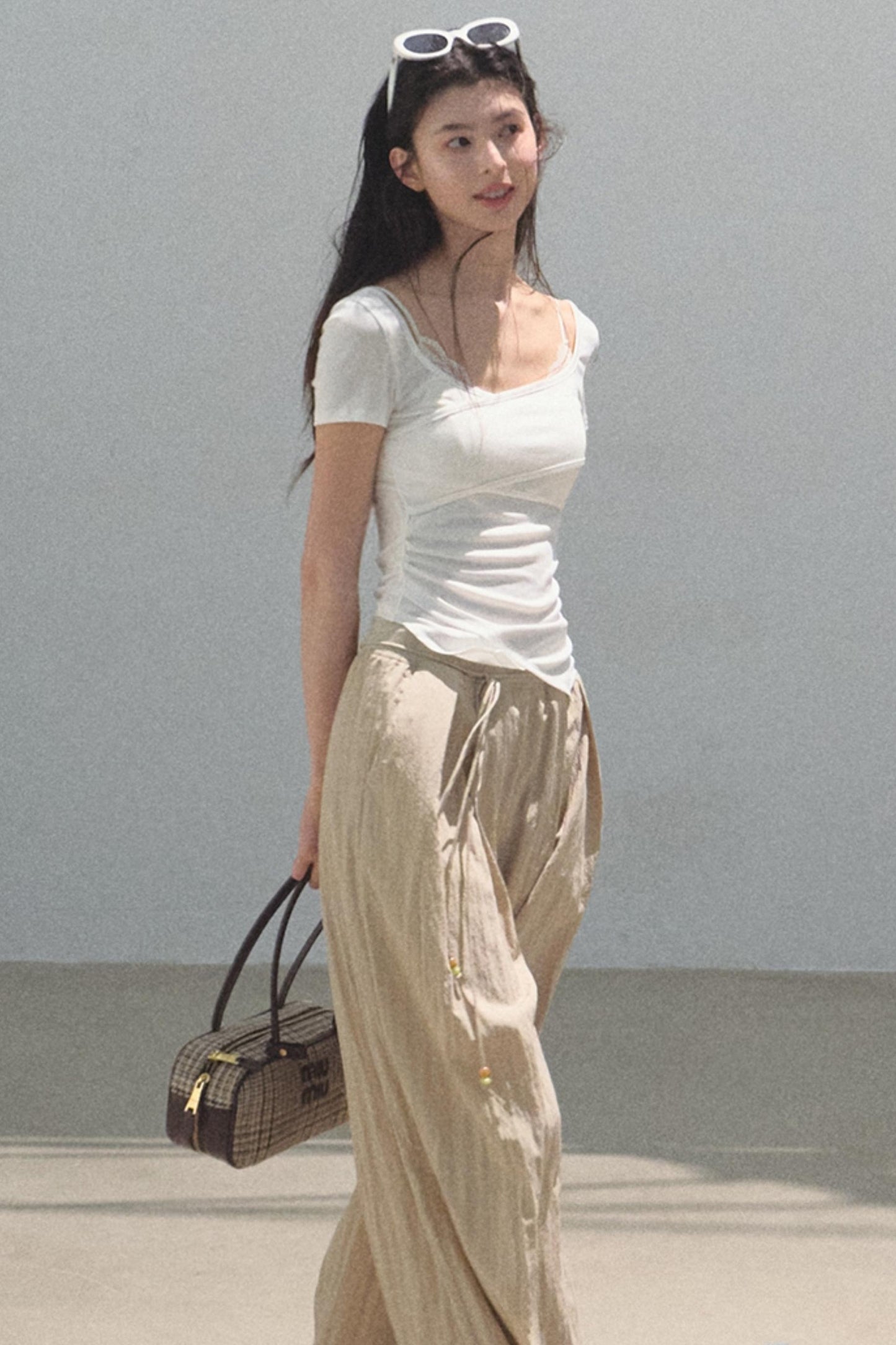 Dewy Square Neck T-Shirt