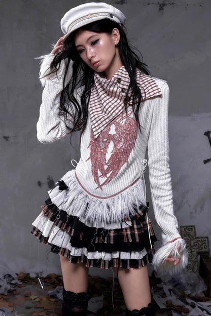 Vintage Christmas Turtleneck Sweater