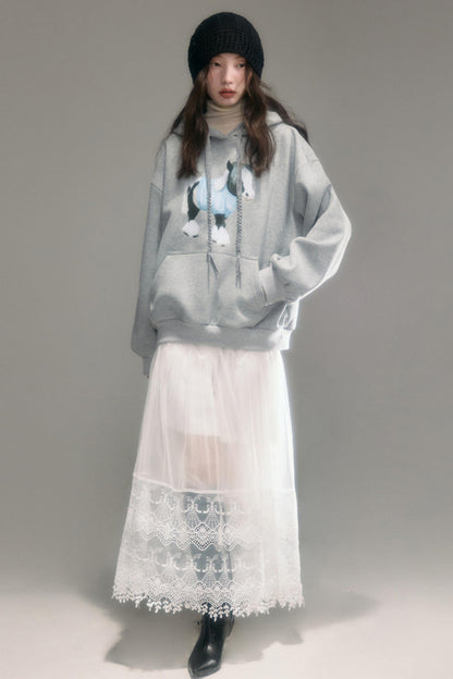 Fleece Hooded Top & Pant Set-Up