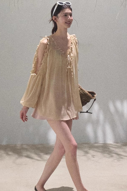 Summer Breeze Chiffon Top