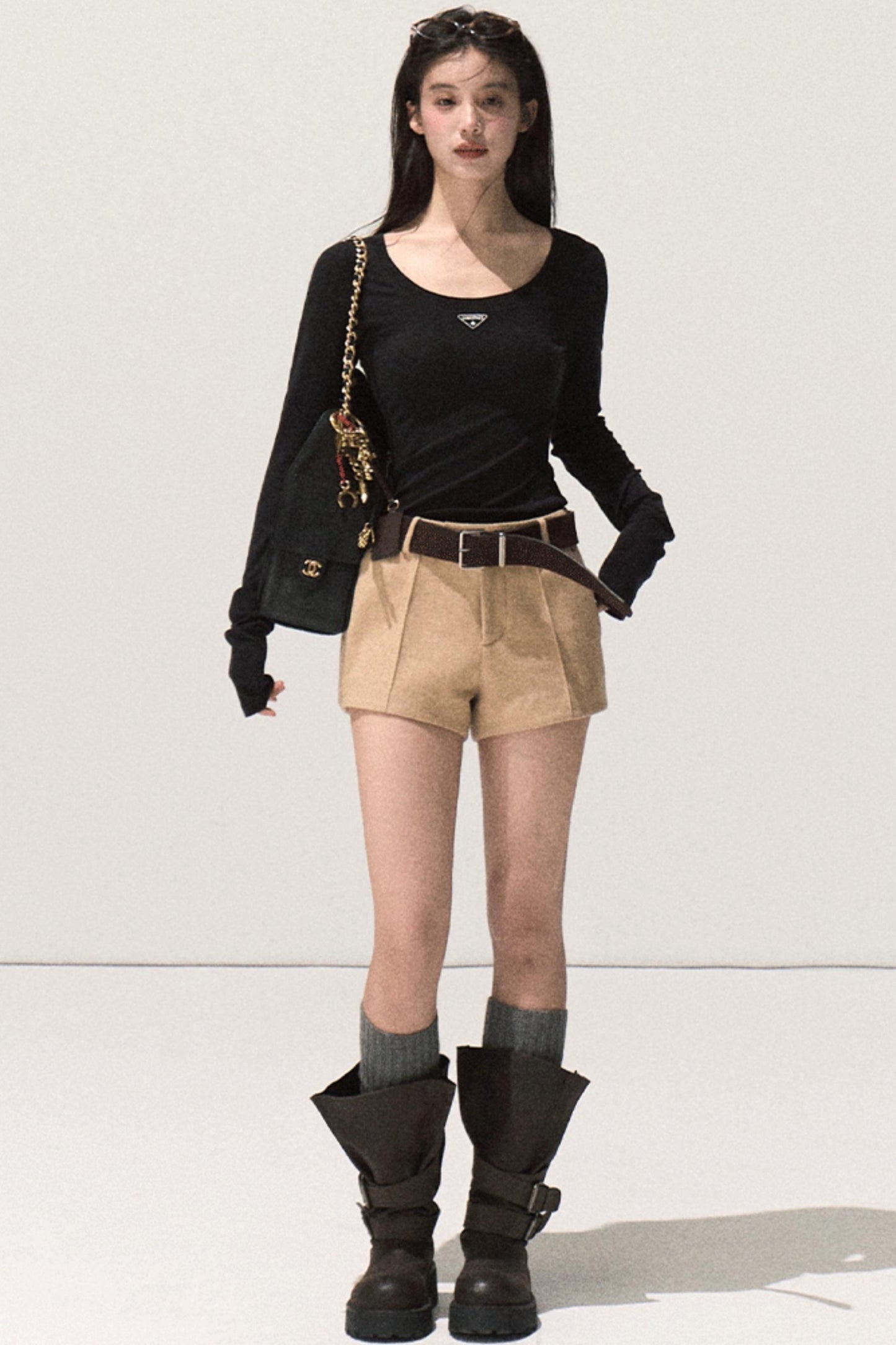 Skin Emotion Long-Sleeved Knitted Sweater