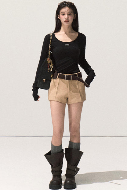 Skin Emotion Long-Sleeved Knitted Sweater