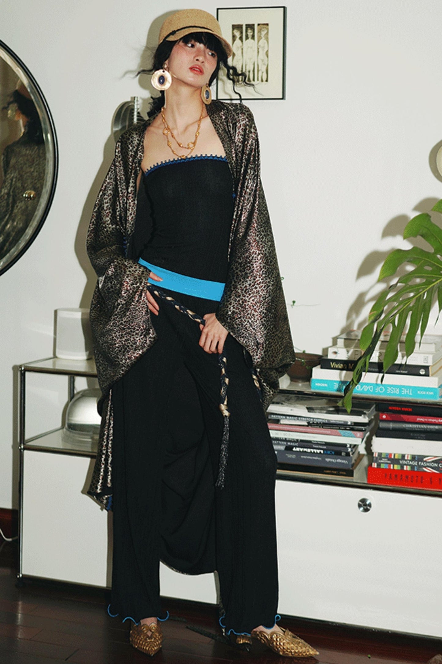 Silk Stripe Tank Top