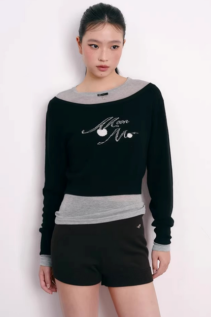 Merino Wool Shimmer Sweater