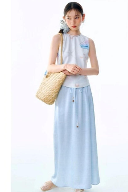 Starfish Pleated Skirt Set-Up