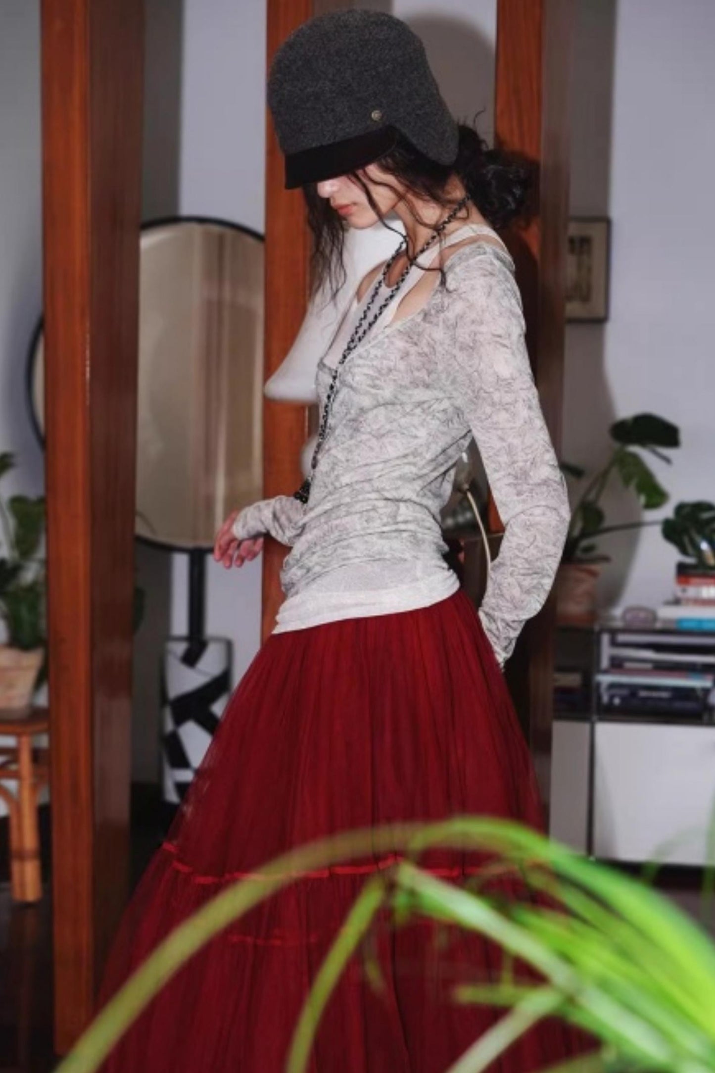 Vintage Acetate Knitted Top