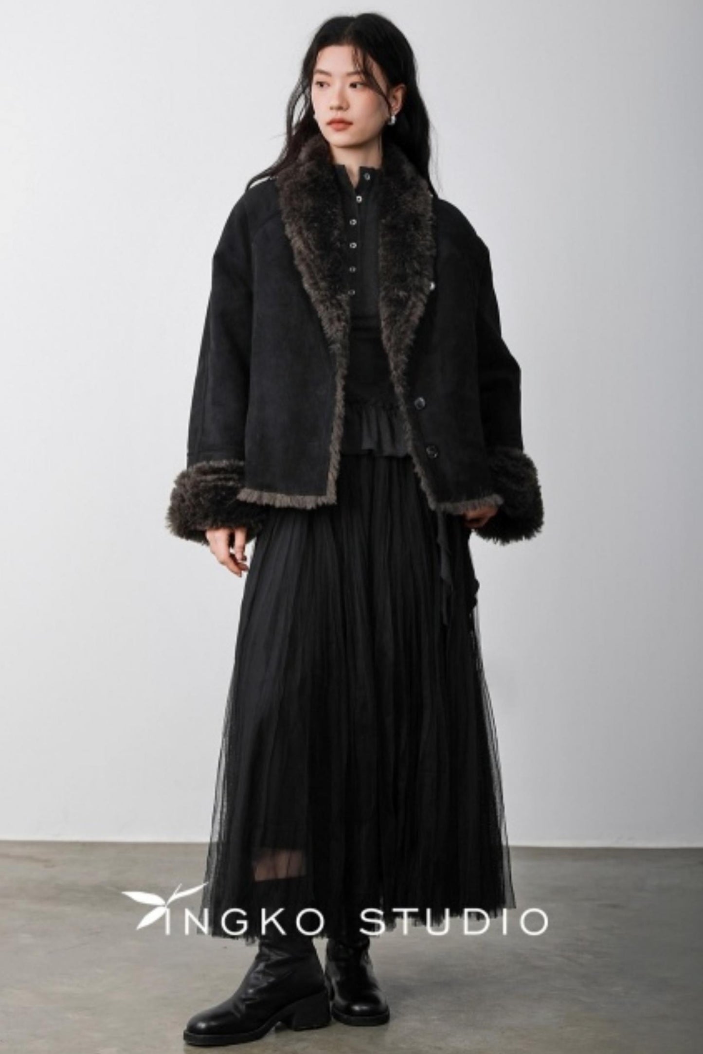 Smoke Gray Deconstructed T-shirt