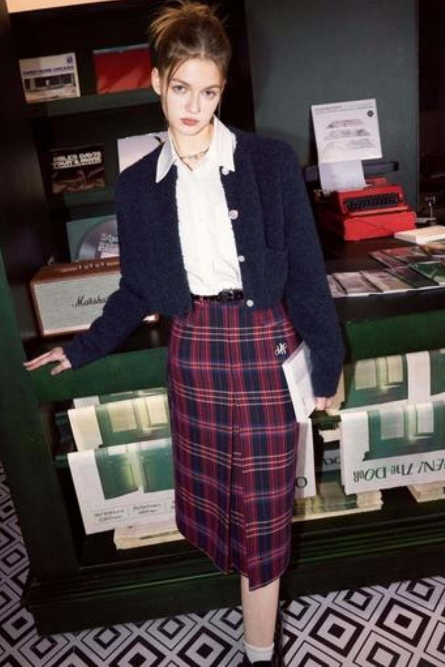 Frost Button Knit Cardigan