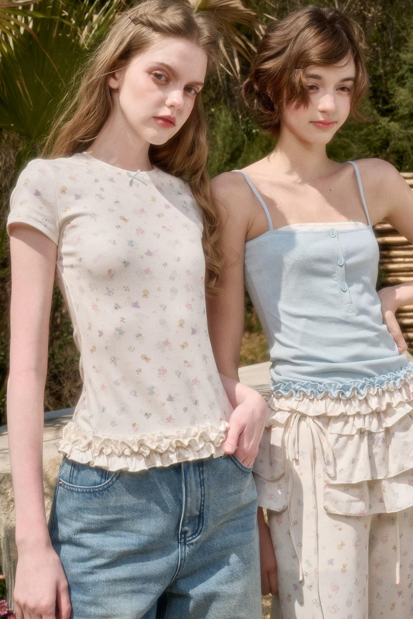 Comfortable Knit Lace Top