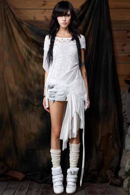 Retro Short Sleeve Top