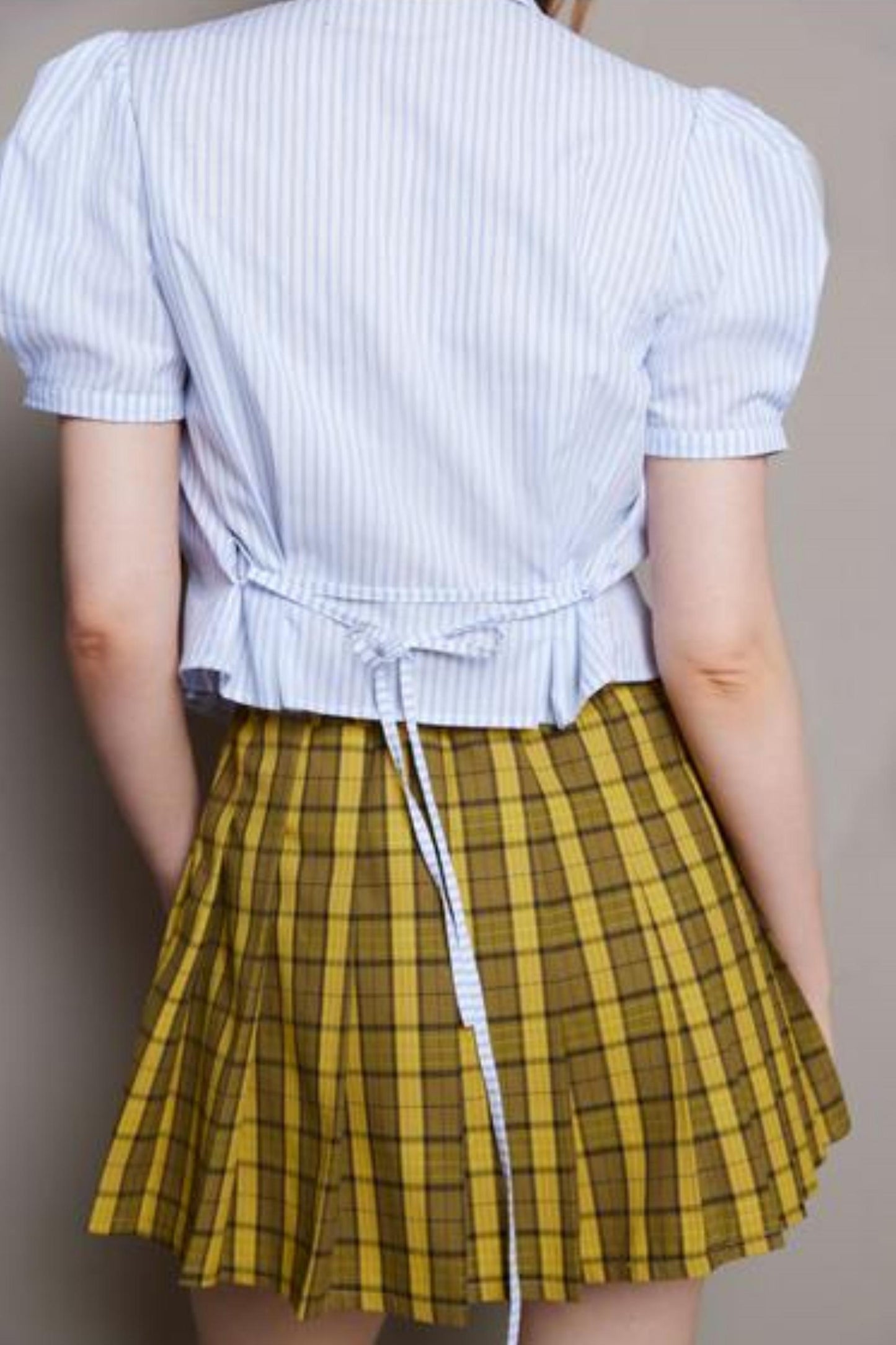 Retro Plaid Skirt