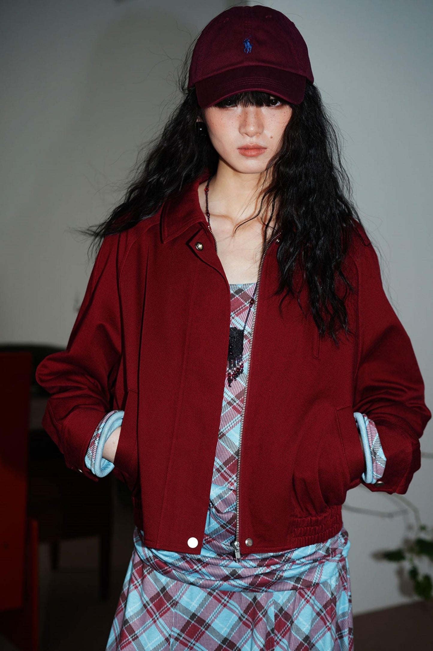 Solid Retro Short Casual Jacket