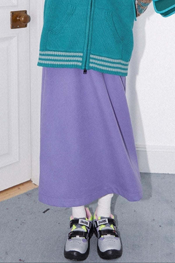 Vintage Tweed Flare Skirt