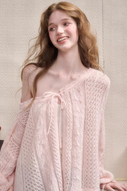 Riverbank of the Wind Mohair Sweater