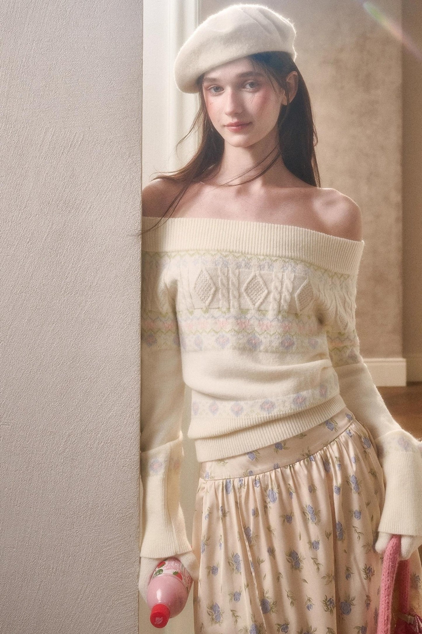 Fresh Floral Skirt Set-Up